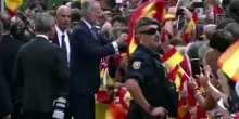 Spagna, bagno di folla per i reali in visita a Ceuta