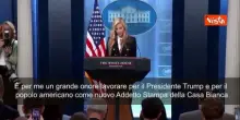 Primo punto stampa neo portavoce Trump Katie Zacharia: Onorata di lavorare per popolo americano