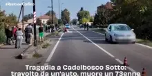 Tragedia a Cadelbosco Sotto: travolto da un'auto, muore un 73enne