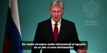 Cremlino: monitoriamo "con attenzione" segnali su Kiev da Usa