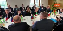 Meloni a Bruxelles per il Consiglio Europeo. La Premier incontra i 17 Leader "Amici della coesione"