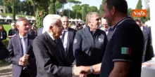 Mattarella al Villaggio Protezione civile riceve "passaporto del cittadino informato" da Ciciliano