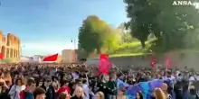 Protesta degli studenti a Roma, corteo verso il ministero dell'Istruzione