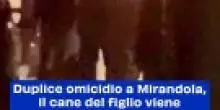 Duplice omicidio a Mirandola, il cane del figlio viene portato al canile