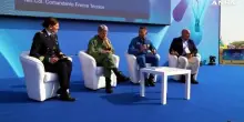 Balloon Cup, la "danza" delle Frecce tricolori nei cieli su Piacenza