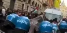Zoe, ferita negli scontri a Milano