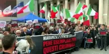 Presidio di solidariet&agrave; del centrodestra dopo le violenze a Milano