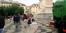 Dopo Porto, sgomberata anche a Lisbona la tendopoli dei manifestanti