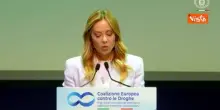 Meloni: Oggi le droghe sono pi&ugrave; potenti economiche e accessibili, siamo di fronte a un cambiamento