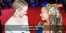 Sarah Paulson: Emozione unica essere a Roma, ieri abbiamo preso il gelato a Piazza di Spagna
