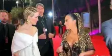Kim Kardashian sul red carpet di Roma presenta "All's Fair"