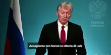 Mosca accoglie vittoria di Lula: ha fatto molto per legami con Russia