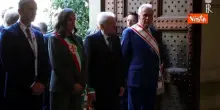 Mattarella all'apertura del Festival delle Regioni a Palazzo Vecchio a Firenze