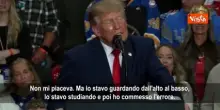 Trump parla del fondo schiena di Nicki Minaj: Difficile non notarlo, davvero bellissimo