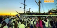 L'Amerigo Vespucci approda a Porto Empedocle, il sindaco "Motivo di orgoglio"