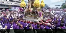 Per&ugrave;, fedeli in attesa per la visita di papa Leone XIV