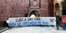 Ultr&agrave; dell'Inter in protesta: "Gi&ugrave; le mani da San Siro"