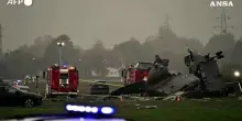 Elicottero caduto in Bosnia, le immagini del luogo dell'incidente