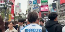 Tokyo, Alberto Pizzo rende omaggio a Maradona in musica