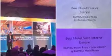 Romeo Hadid Roma miglior hotel interior e miglior hotel suite interior: i riconoscimenti agli International Property Awards di Londra