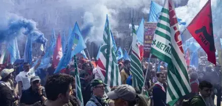 Veneto, il comizio nazionale del Primo Maggio a Marghera. Landini, Fumarola e Bombardieri nella citt&agrave; che ha conosciuto la grande fabbrica