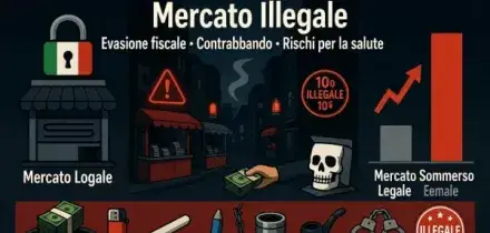 Prodotti accessori ai tabacchi da fumo: tasse e controlli alimentano un mercato sommerso