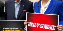 Nessy Guerra bloccata in Egitto, rischia di perdere sua figlia. Il sit-in di Federica Onori: &ldquo;Riportiamola in Italia&rdquo;