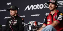 Bagnaia sposa l&rsquo;Aprilia, matrimonio fino al 2030 per un team tutto italiano con Bezzecchi: &ldquo;Il cielo &egrave; azzurro sopra Noale&rdquo;