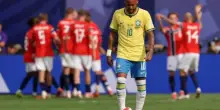 Neymar dice addio alla Nazionale nello stadio dove ha iniziato. Pi&ugrave; di Pel&egrave; e Rivaldo: l&rsquo;ultimo sogno regalato da Ancelotti