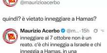 Acerbo ringrazia Schlein per il prestito di Crisanti ed inneggia ad Hamas e al 7 ottobre. La condanna di Marattin e le parole di Sensi: &ldquo;Fenomeno, resto e combatto&rdquo;