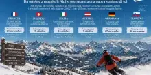 Stagione sciistica al via, quando aprono le localit&agrave; alpine
