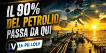 Il 90% del petrolio passa da qui