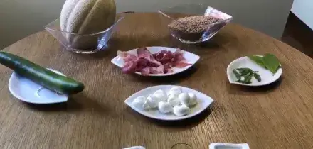 Cuciniamo insieme | Farro con melone e prosciutto