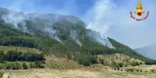 Umbria, non si arrestano gli incendi nel parco del Monte Cucco