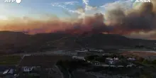 Spagna, le immagini dall&rsquo;alto del maxi incendio che ha devastato Almeria