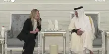 Meloni a Doha alla cerimonia per la morte di Al Thani