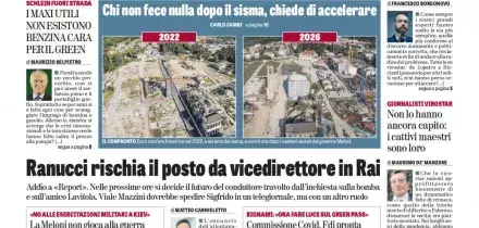 Oggi in edicola
