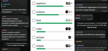 &laquo;Como va distrutta&raquo;. Le chat dei maranza che preparano nuovi saccheggi
