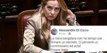 &laquo;Nana borgatara&raquo;. L&rsquo;ennesimo insulto di un magistrato a Meloni