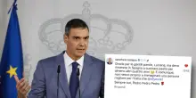 S&aacute;nchez &egrave; in mezzo a migranti e caos ma perde tempo dietro la Littizzetto