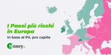 La classifica dei Paesi europei per PIL pro capite. Dov'&egrave; l'Italia?