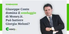 Giuseppe Conte domina il sondaggio di Money.it. Pu&ograve; battere Giorgia Meloni?