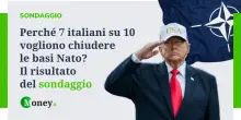 Perch&eacute; 7 italiani su 10 vogliono chiudere le basi Nato? Il sondaggio di Money.it