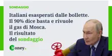 Italiani esasperati dalle bollette. Il 90% dice basta e rivuole il gas di Mosca