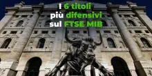 Quando Piazza Affari scende, ecco i 6 titoli pi&ugrave; difensivi sul FTSE MIB