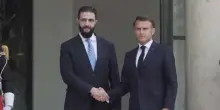 Il leader siriano al-Shareh da Macron, prima visita in Occidente