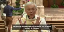 L’orgoglio per Leone XIV tra i fedeli nella cattedrale di Chicago