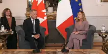 Italia-Canada, Meloni riceve a Chigi primo ministro Carney
