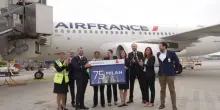 Air France e Klm, a Milano Linate doppio anniversario in volo