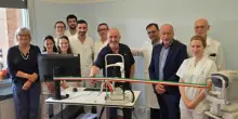 Reggio Emilia, Assist Group dona apparecchiatura per diagnosi e follow up uveite